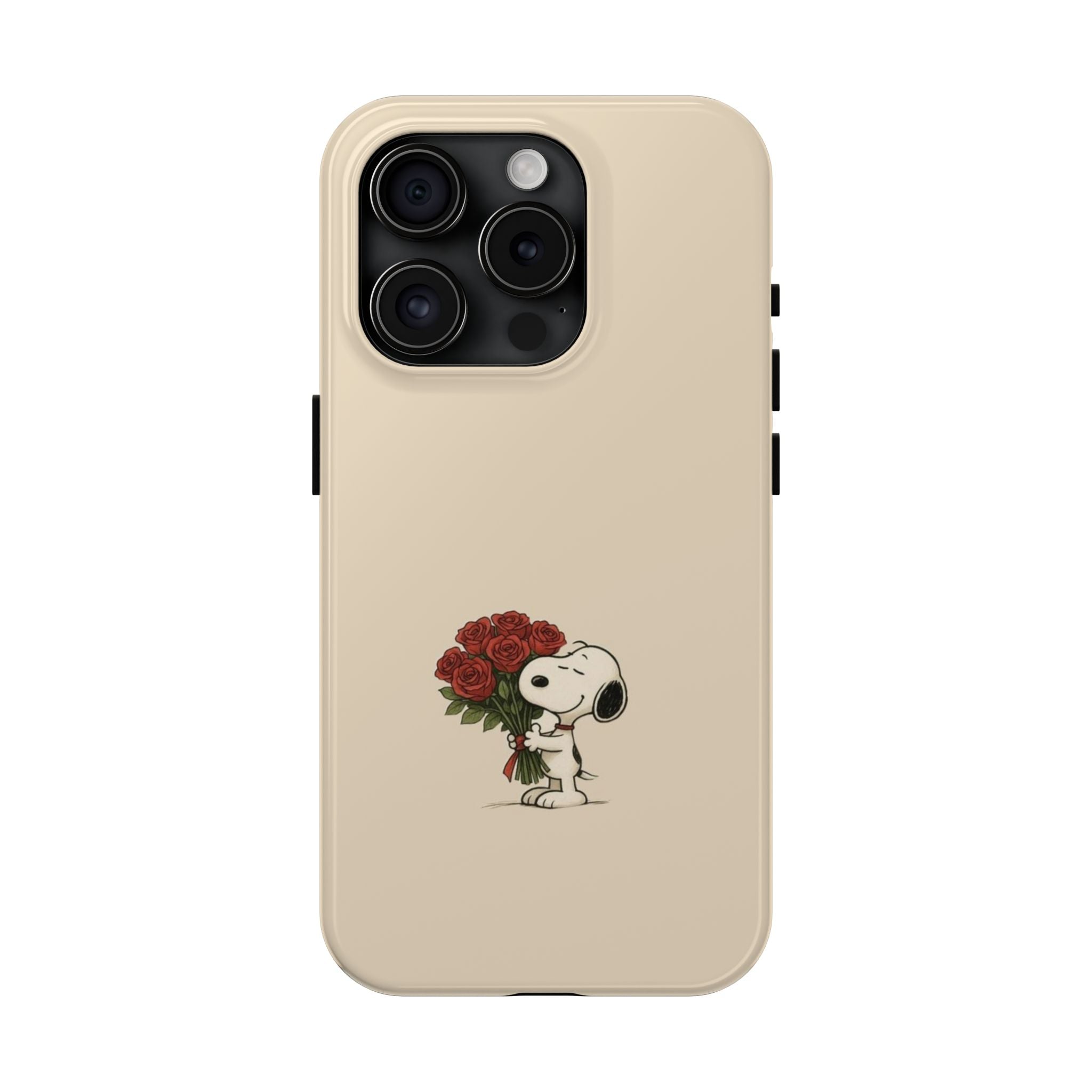 Snoopy Roses Phone Case