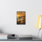 Malibu Beach Snoopy Canvas