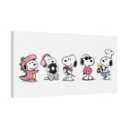 Snoopy Lineup Canvas