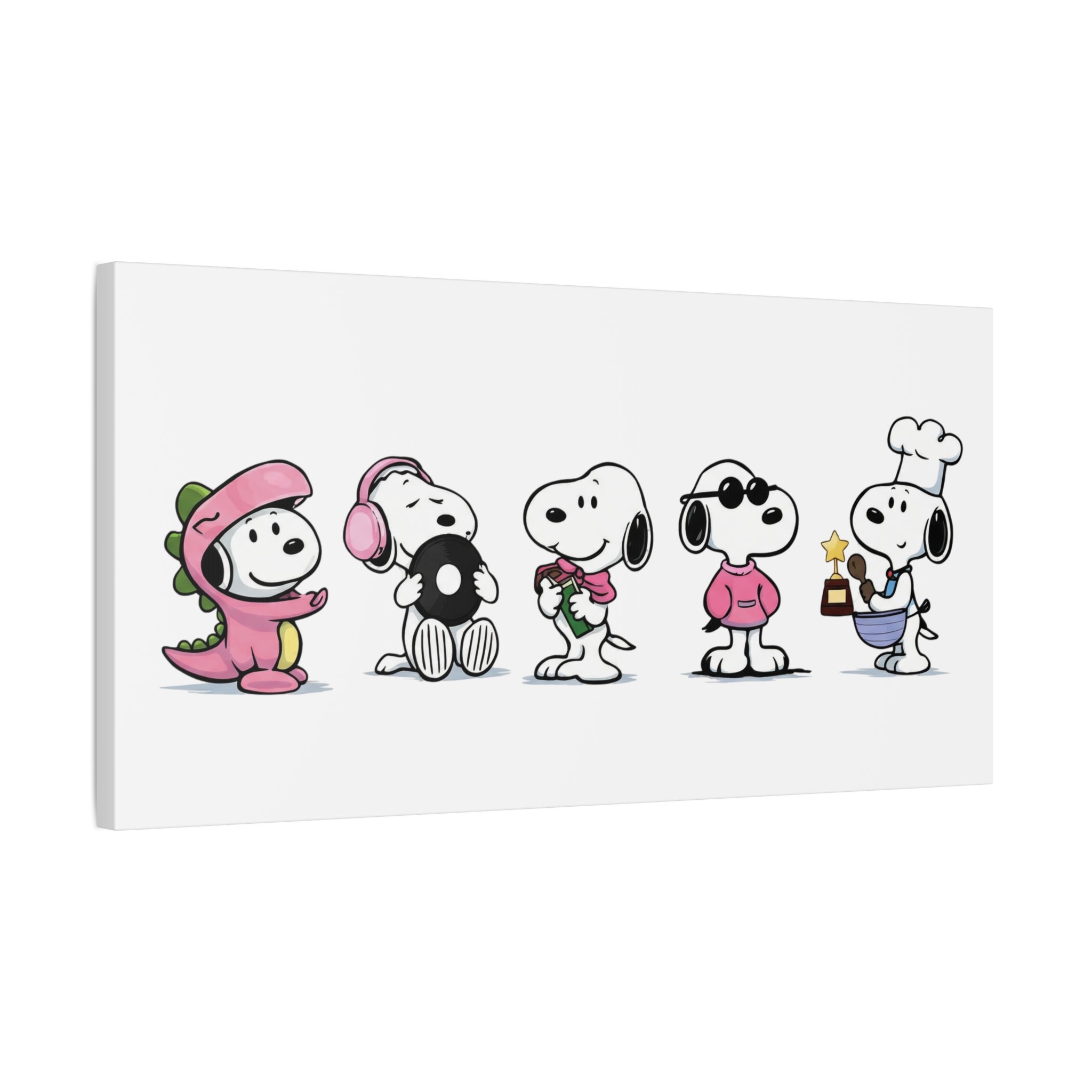Snoopy Lineup Canvas