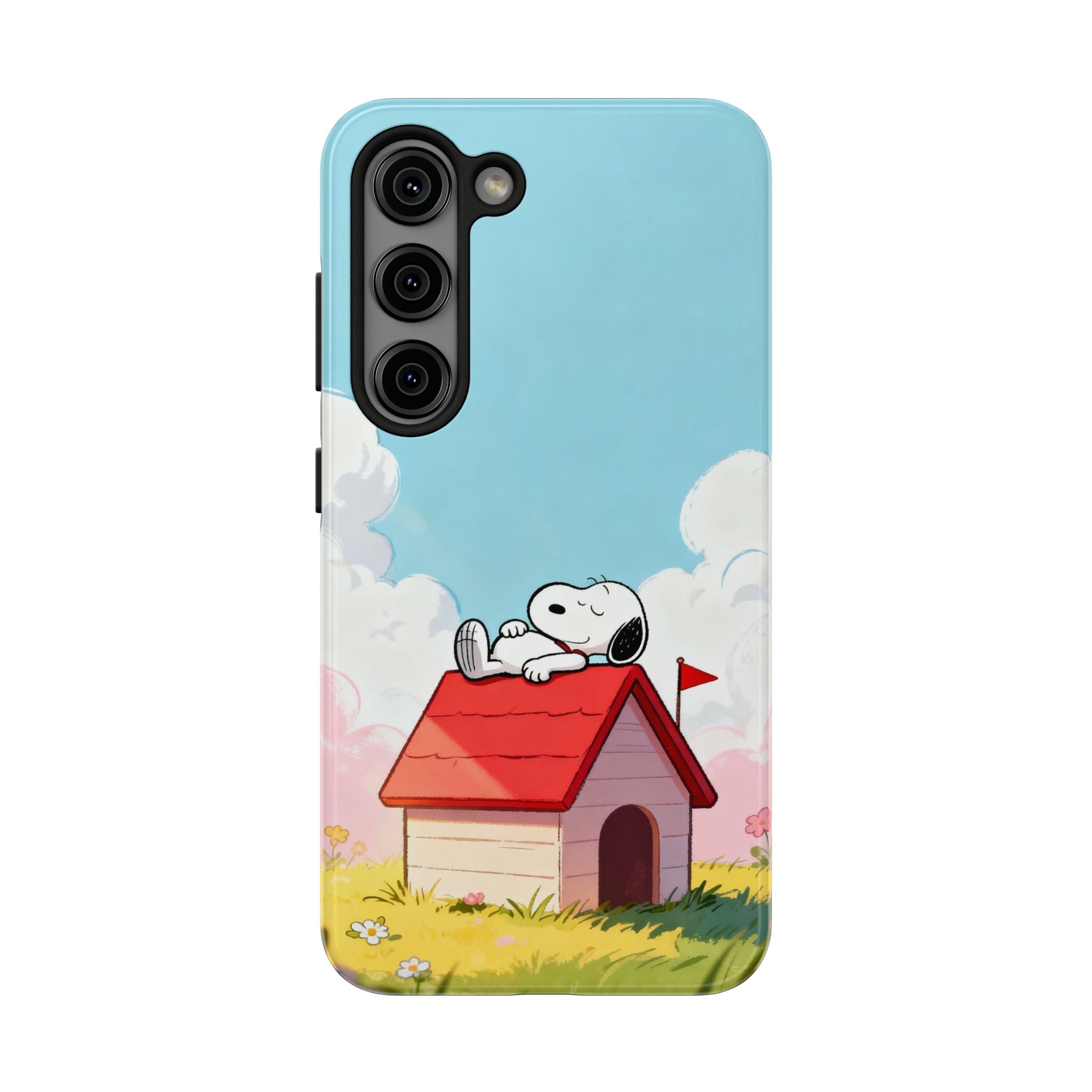 Relaxing Doghouse Phone Case