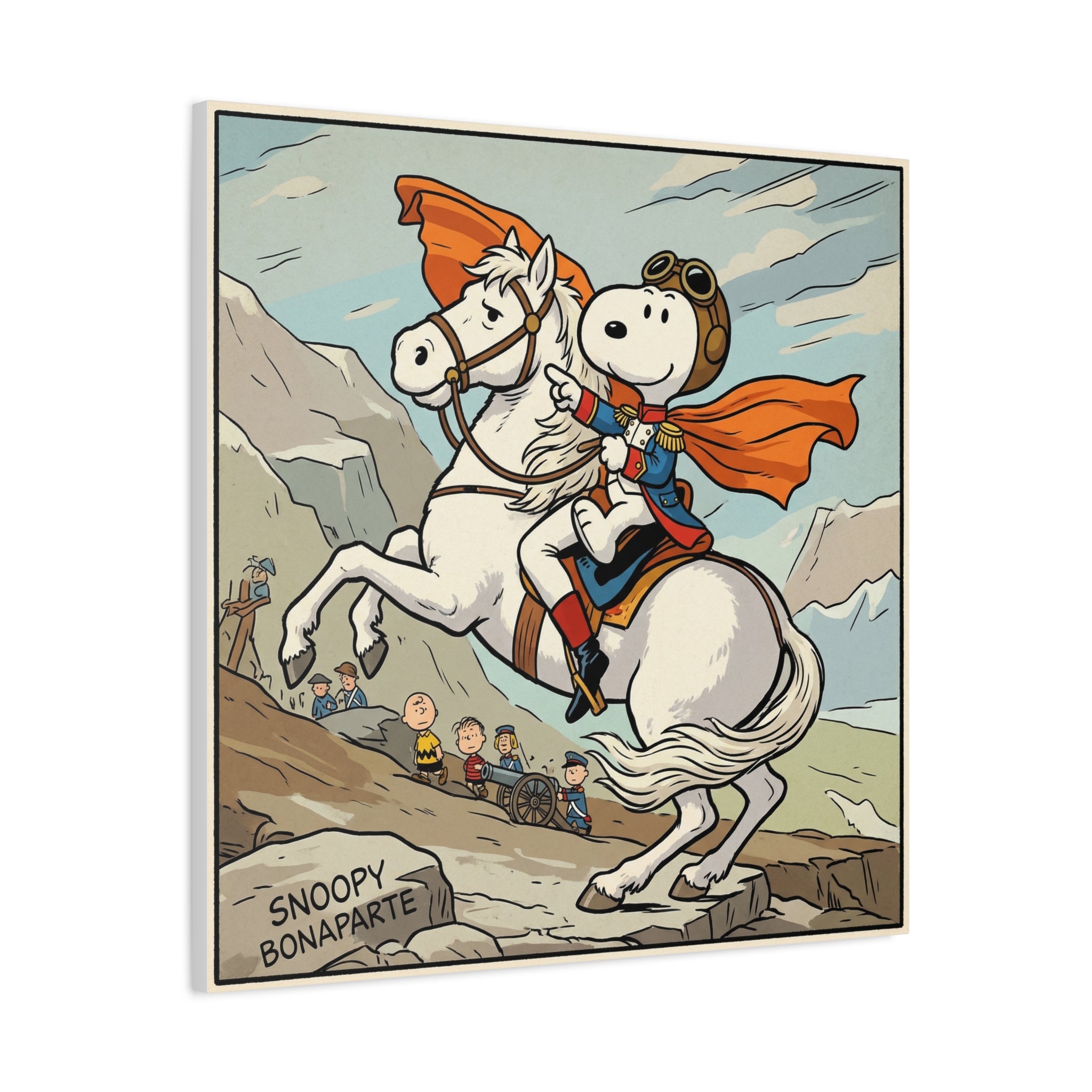 Snoopy Bonaparte Canvas