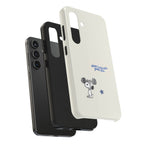 Snoopy Weightlifting Phone Case
