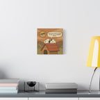 Doghouse Quote Canvas