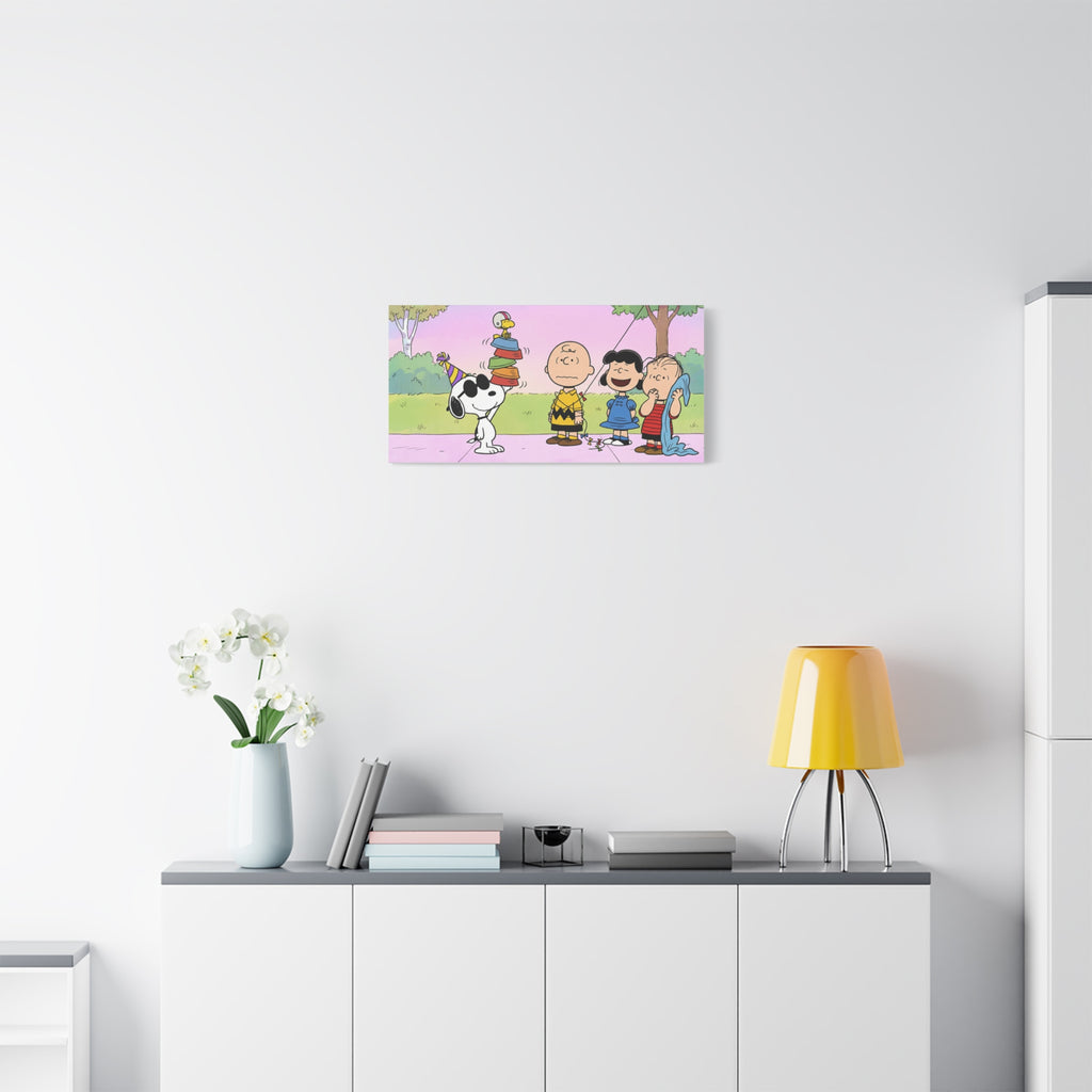 Peanuts Characters Canvas