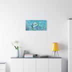 Snoopy Campfire Night Canvas
