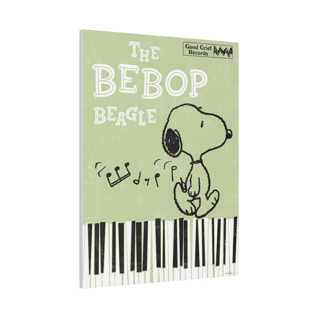 Bebop Beagle Piano Canvas