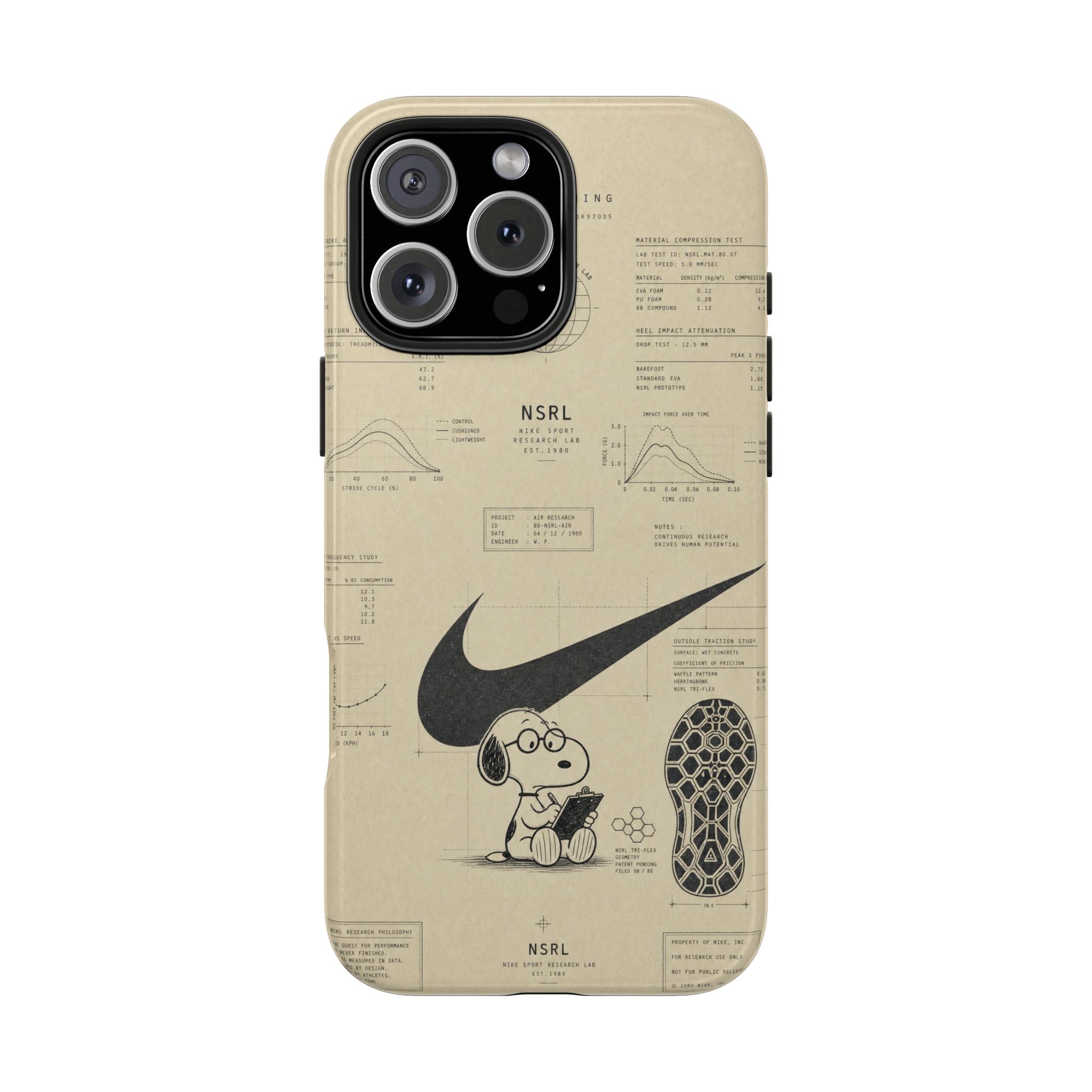 Graph Paper Phone Case