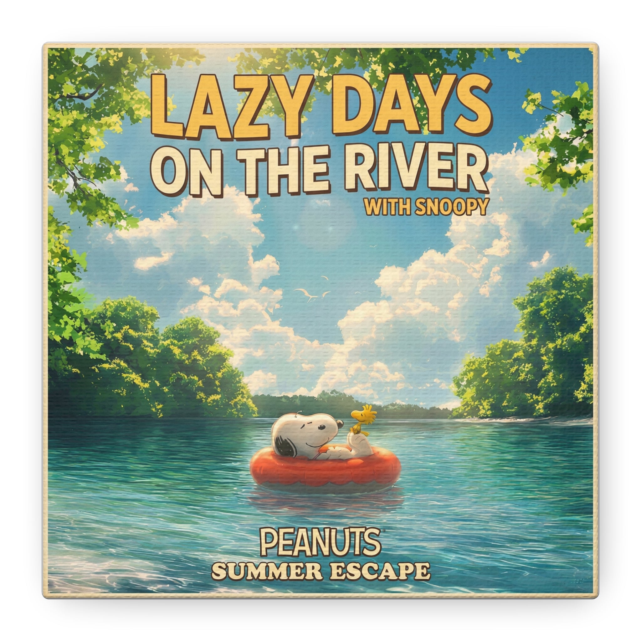 Lazy River Days Canvas