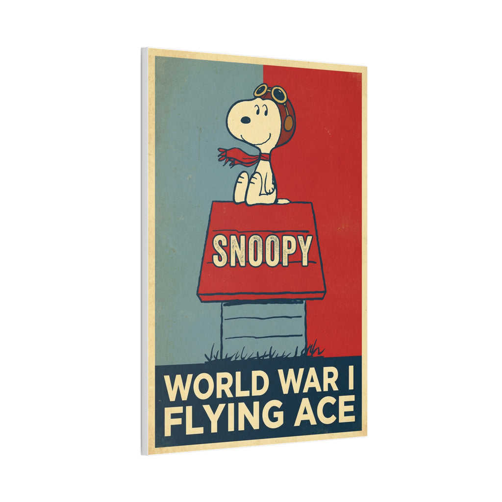 WWI Flying Ace Canvas