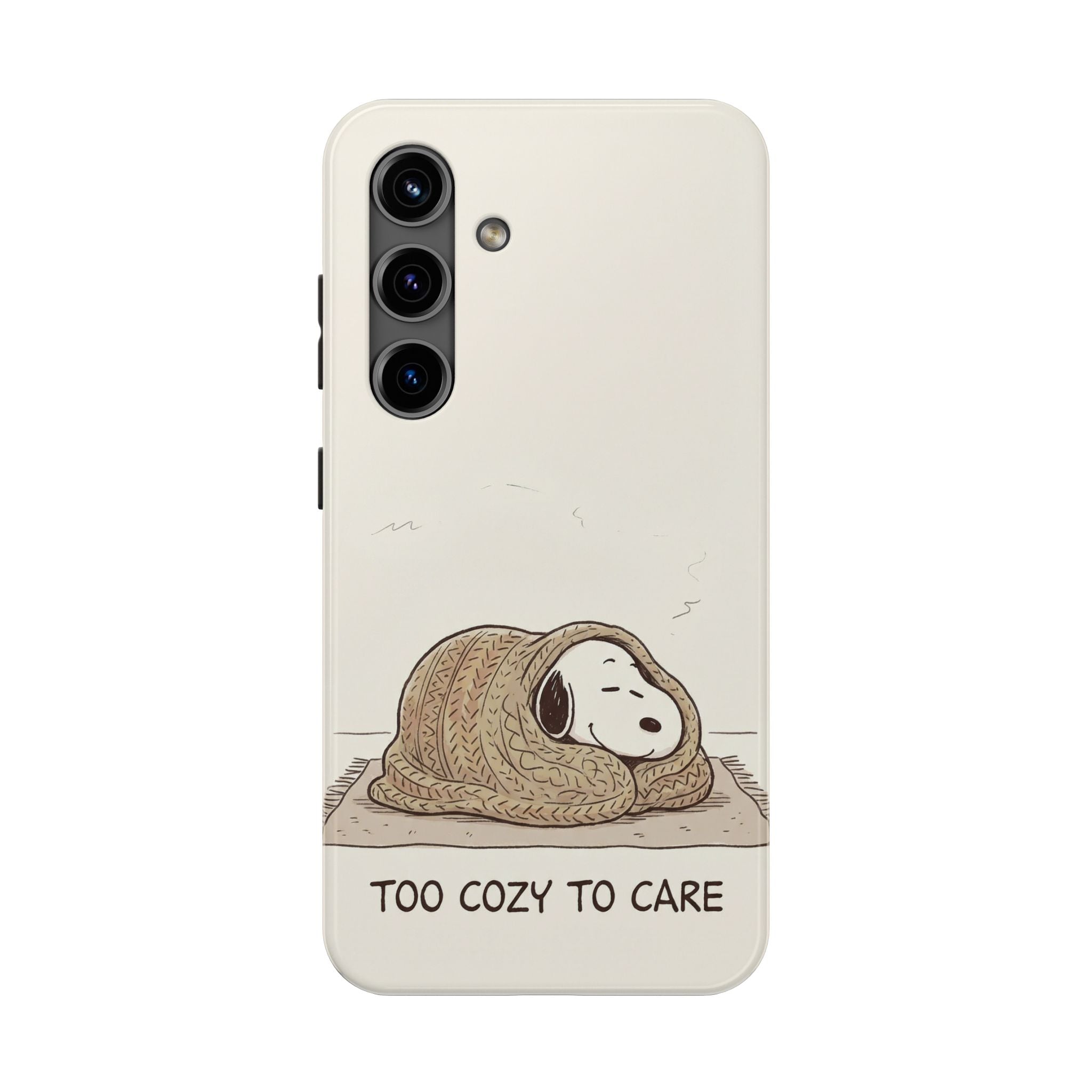 Too Cozy To Care Case