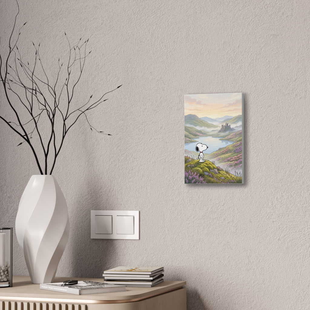 Scenic Lake Canvas