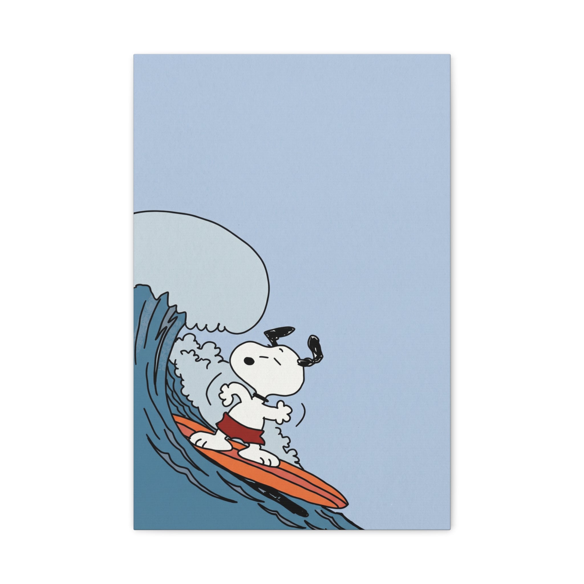 Summer Surf Poster Canvas