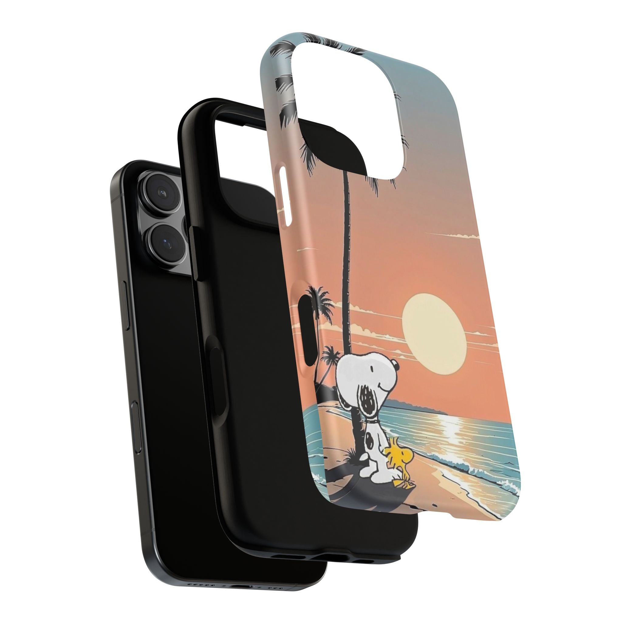 Snoopy Beach Sunset Phone Case