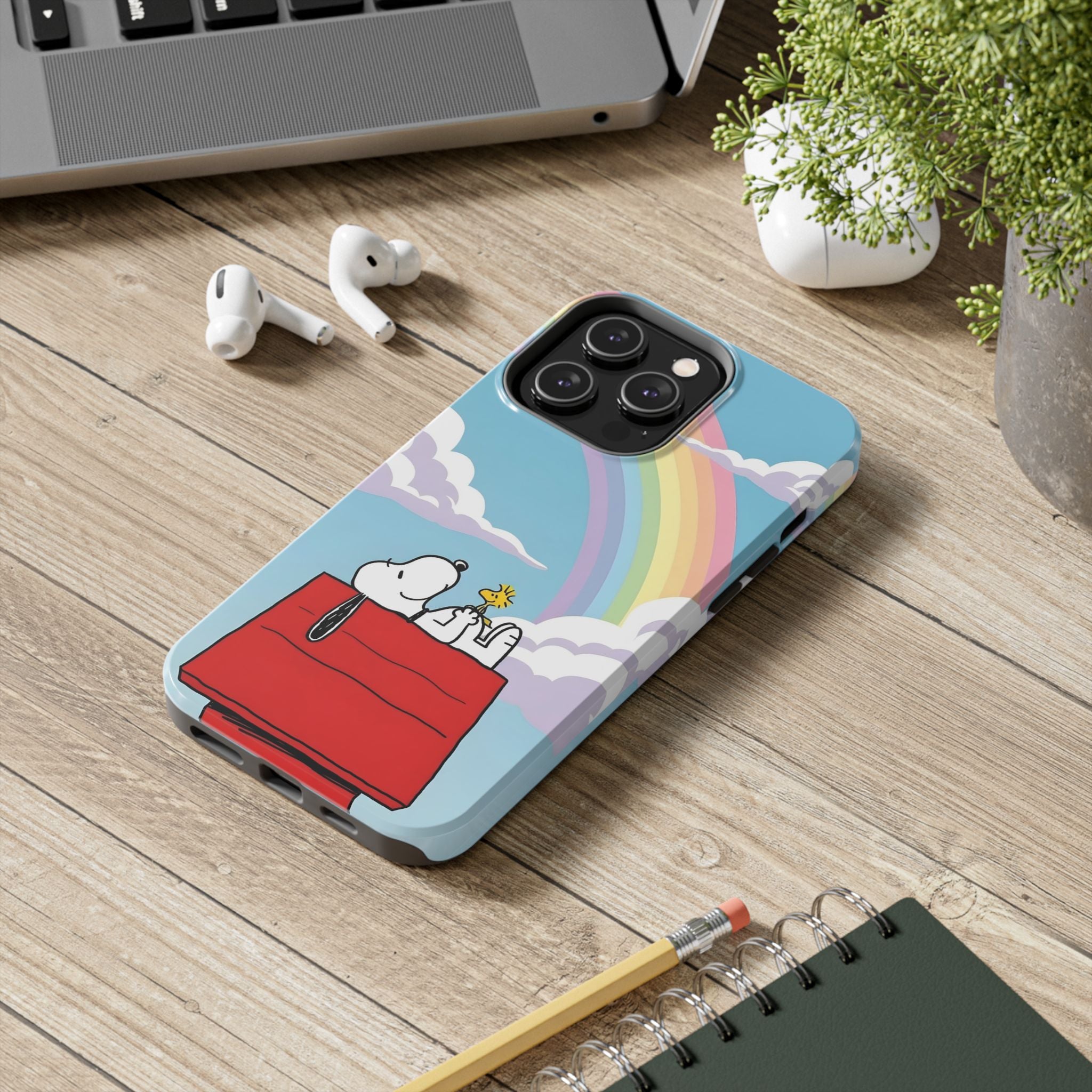Snoopy Rainbow Phone Case
