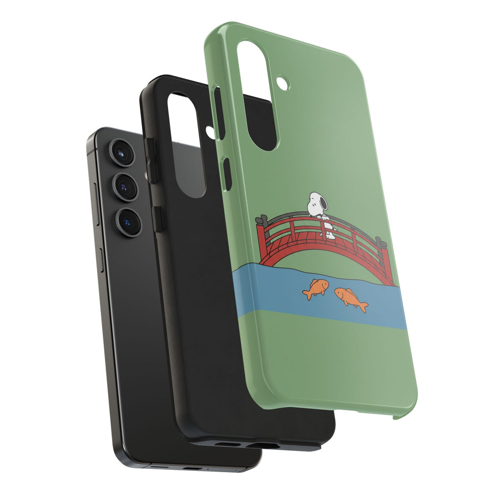 Koi Bridge Phone Case