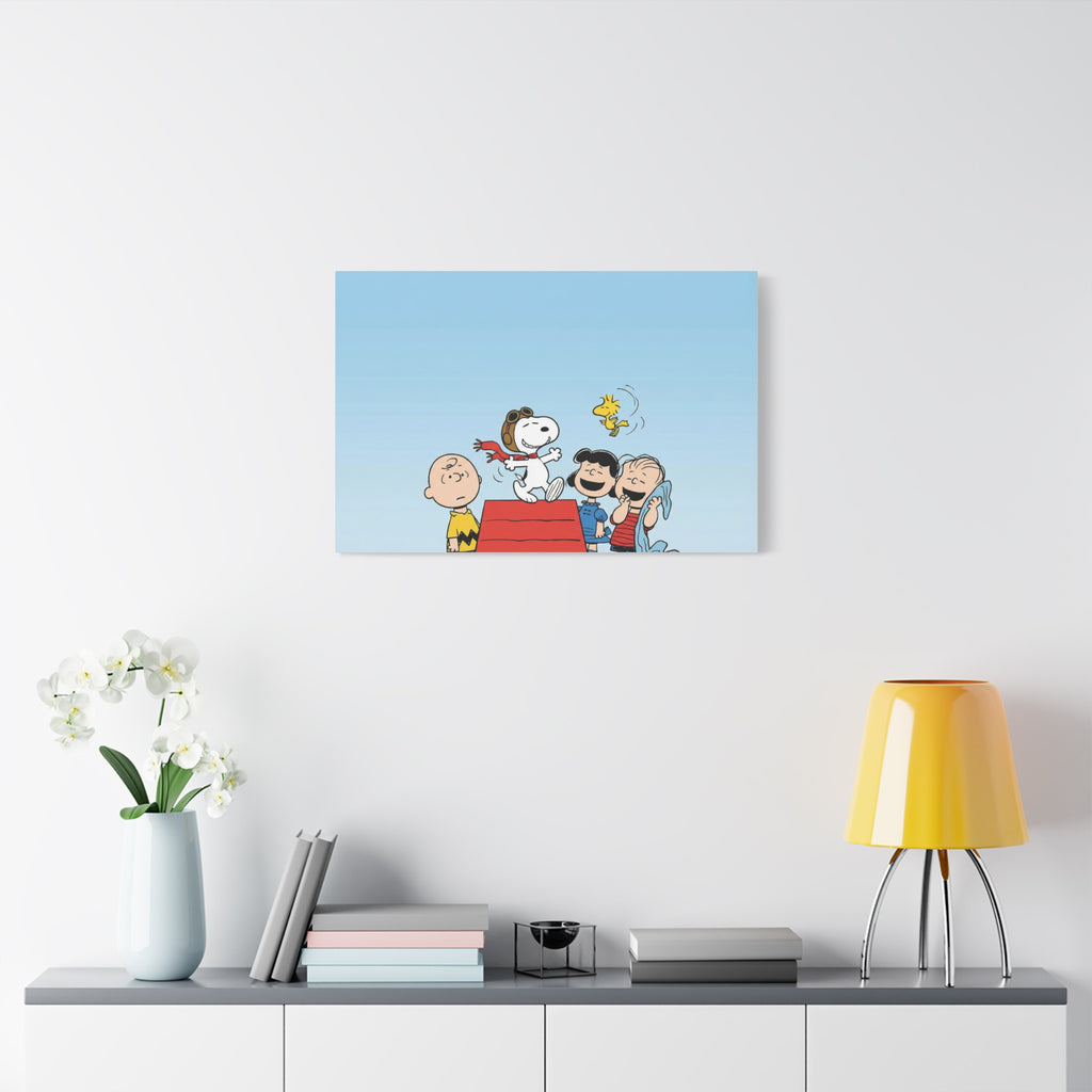 Snoopy and Friends Canvas