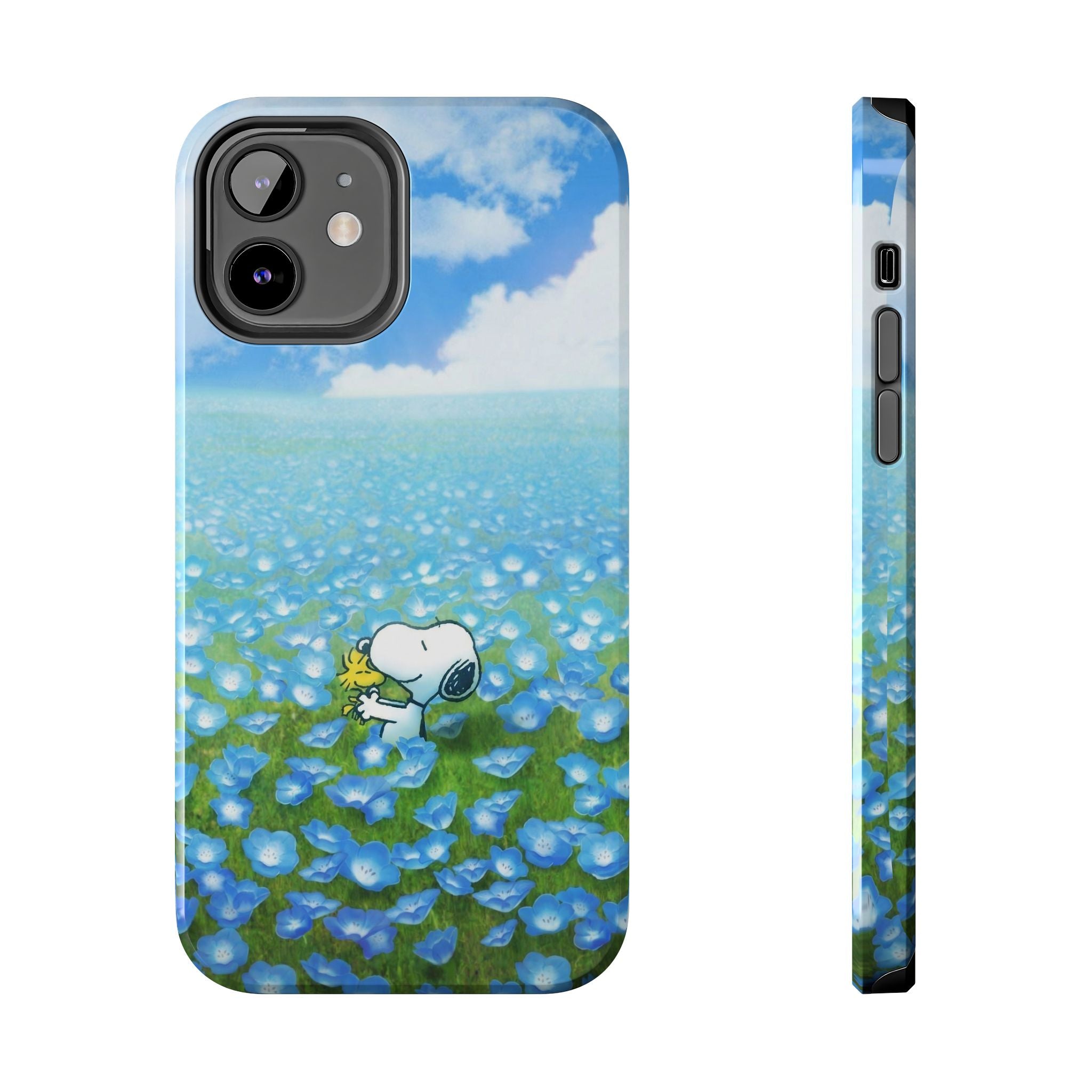 Blue Flower Field Case