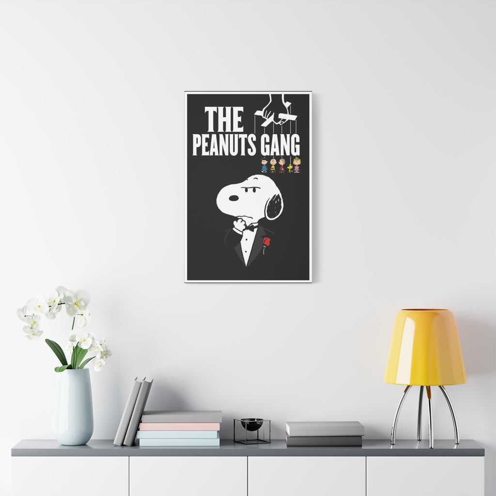 Snoopy Godfather Parody Canvas