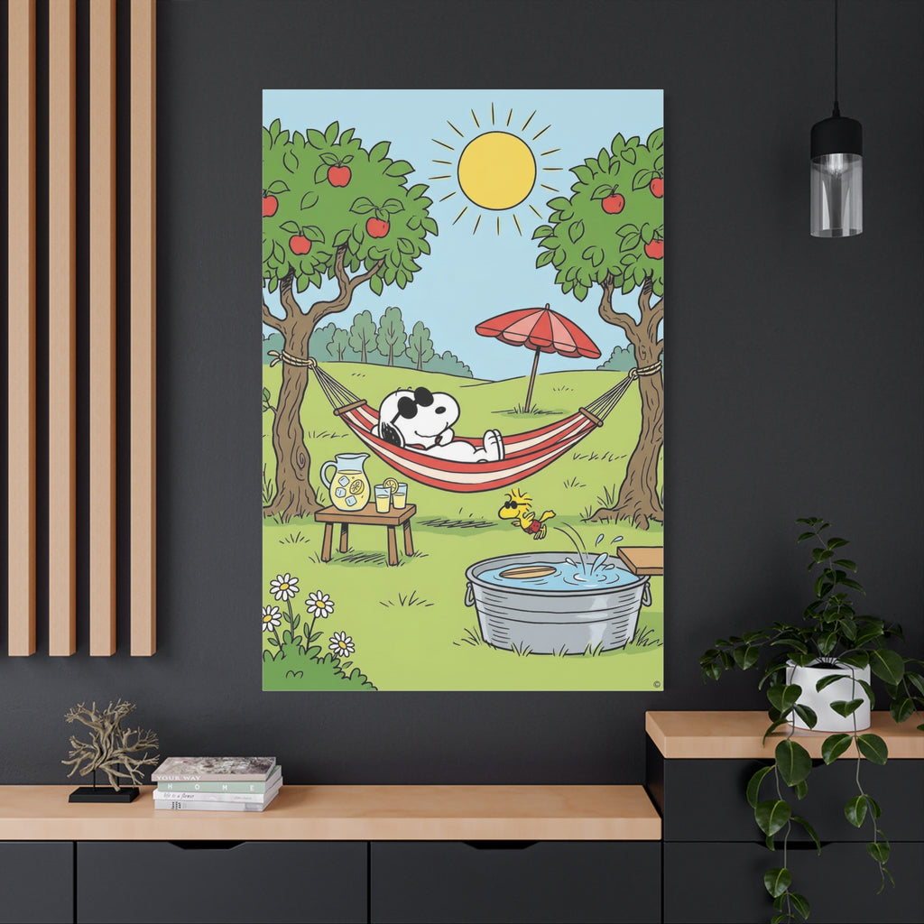 Snoopy Hammock Canvas