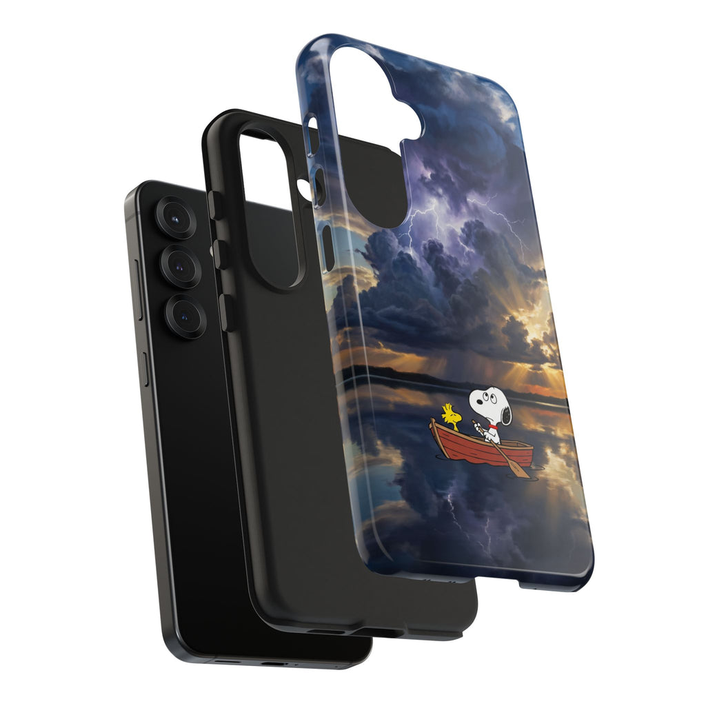 Stormy Rowboat Phone Case
