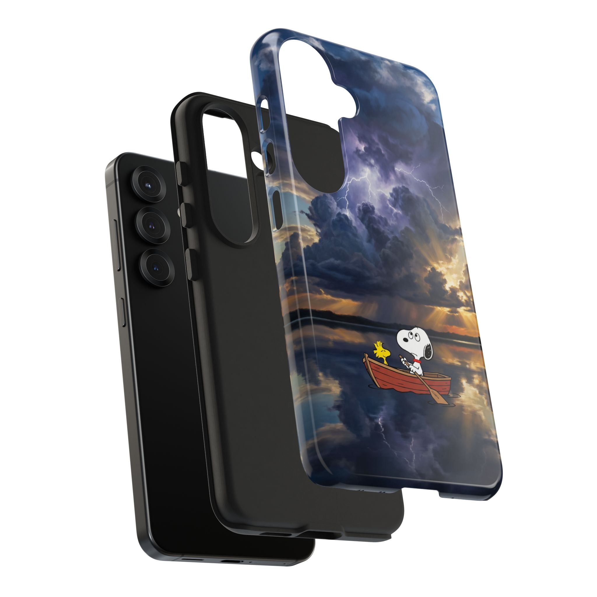Stormy Rowboat Phone Case