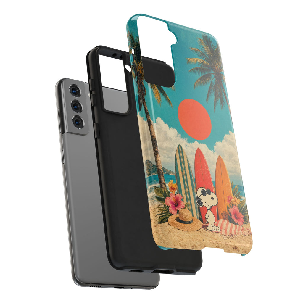 Retro Beach Sun Case