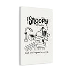 Snoopy Radio Canvas