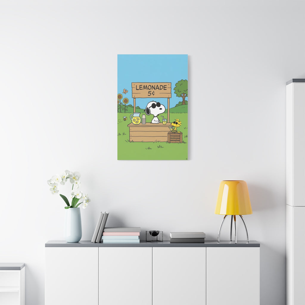 Lemonade Stand Canvas