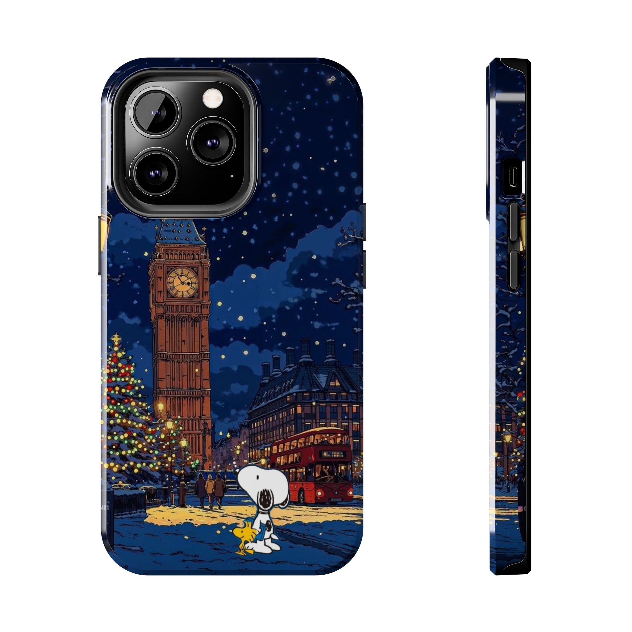 London Christmas Phone Case