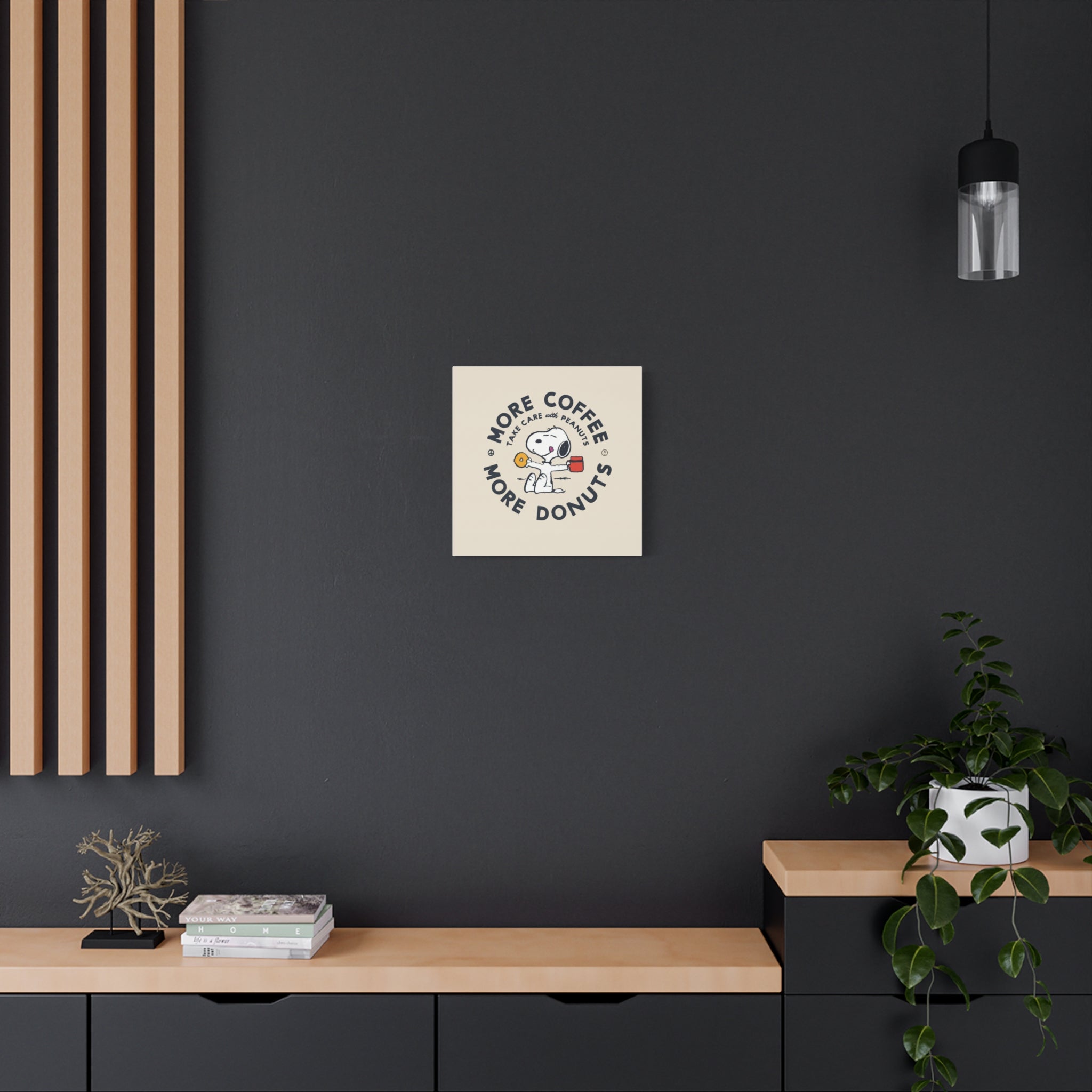 Coffee And Donuts Canvas