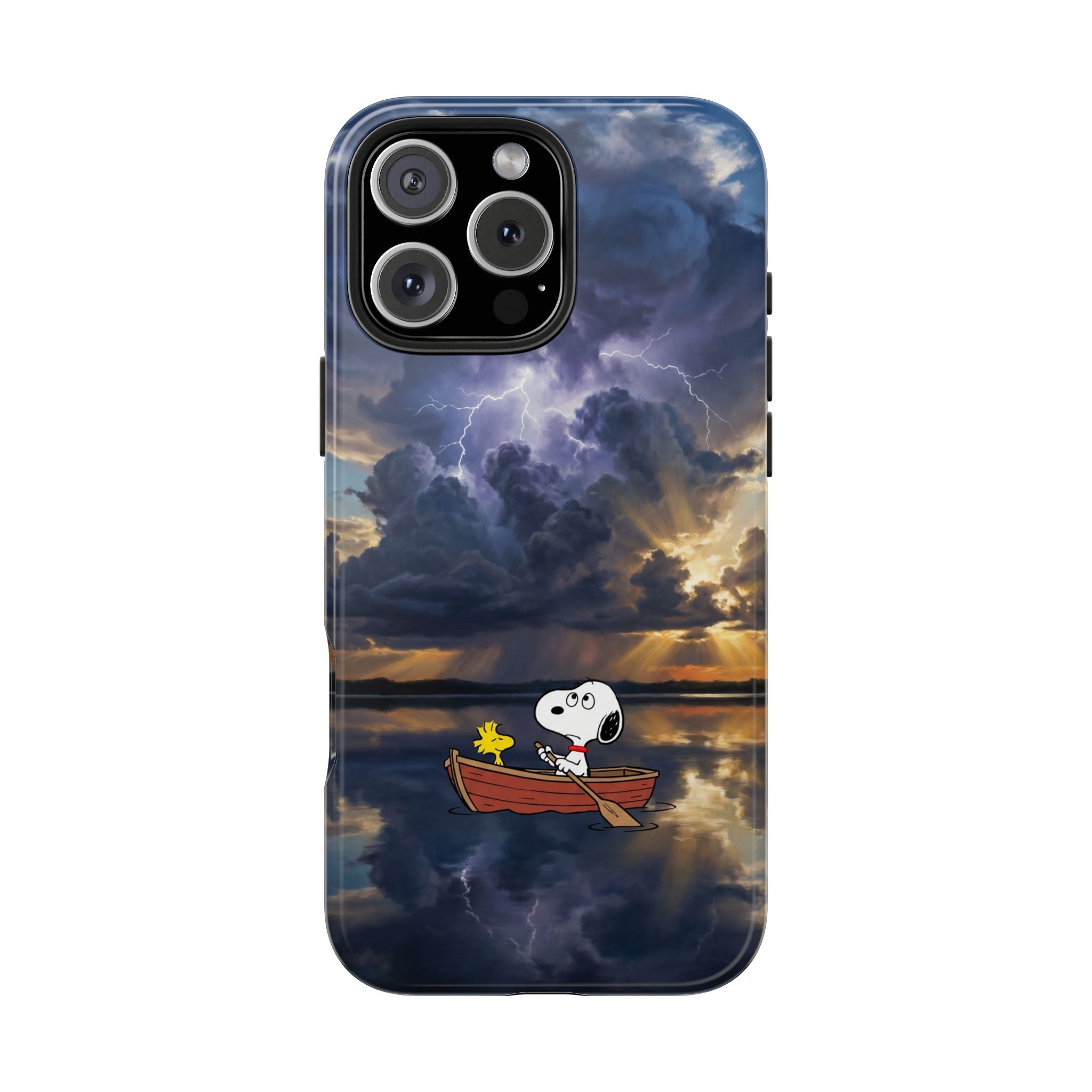 Stormy Rowboat Phone Case