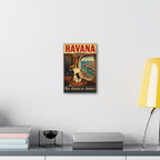 Snoopy Havana Poster Canvas
