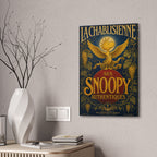 Snoopy Vintage Poster Canvas