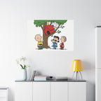 Peanuts Snoopy Red Doghouse Canvas