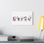 Snoopy Lineup Canvas