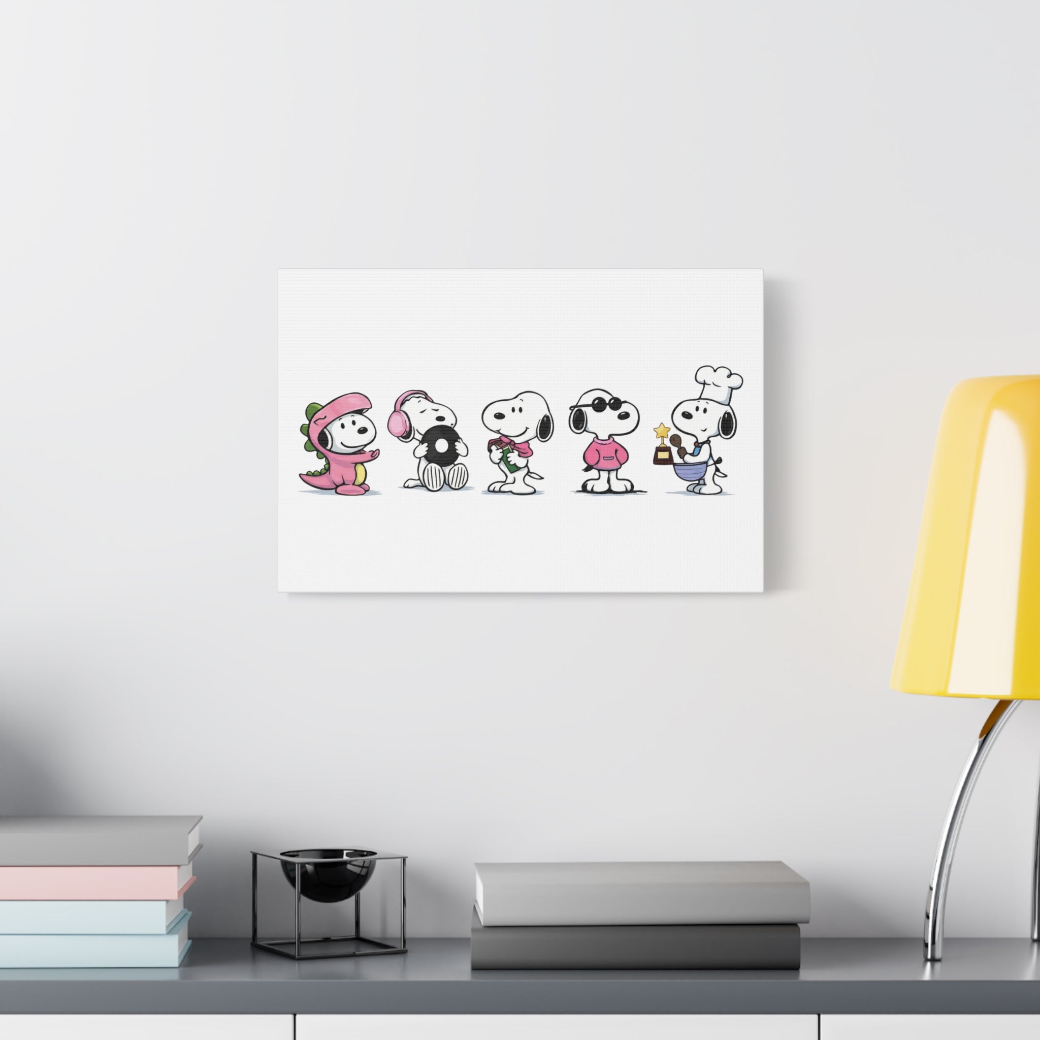Snoopy Lineup Canvas