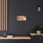Surfing Snoopy Poster Canvas