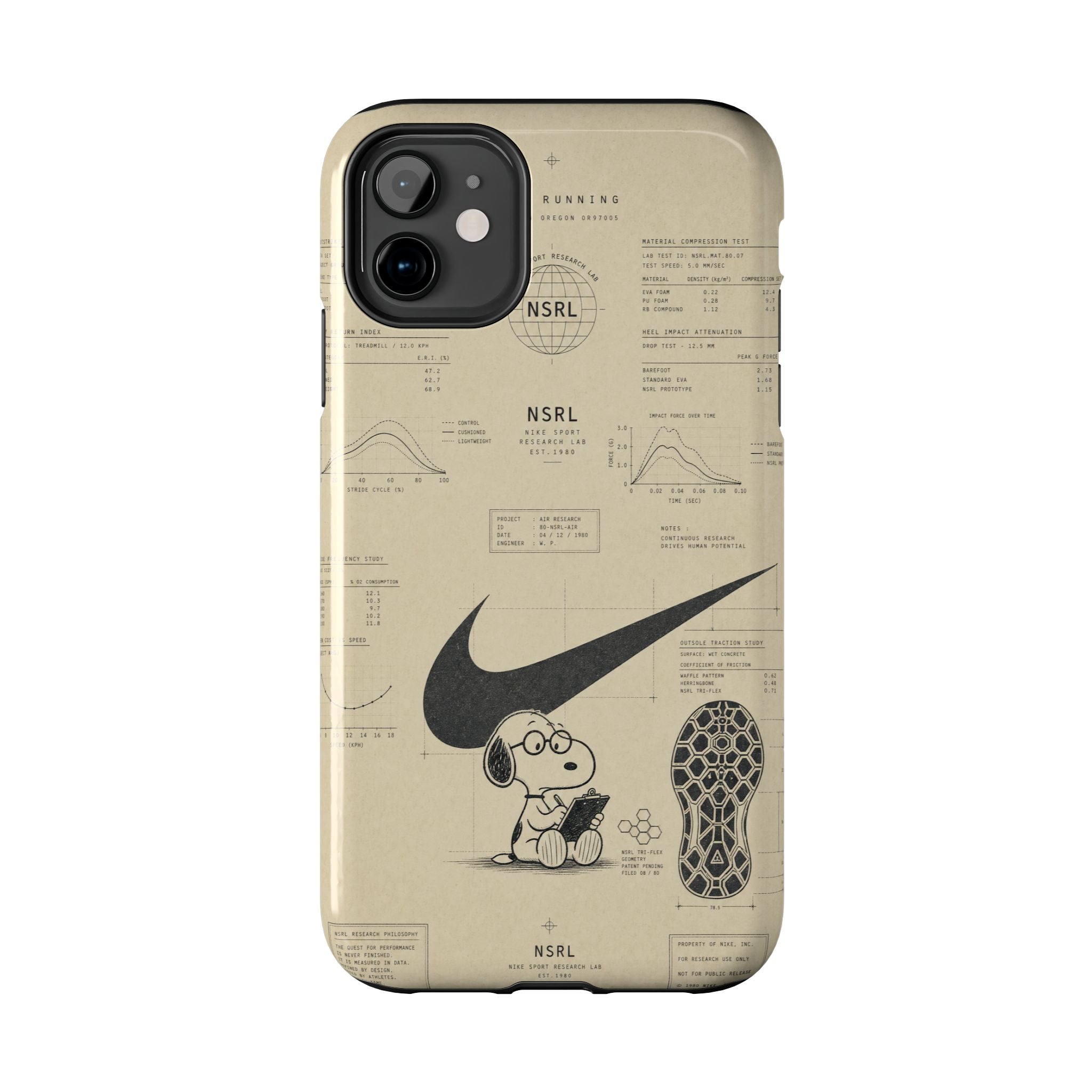 Graph Paper Phone Case