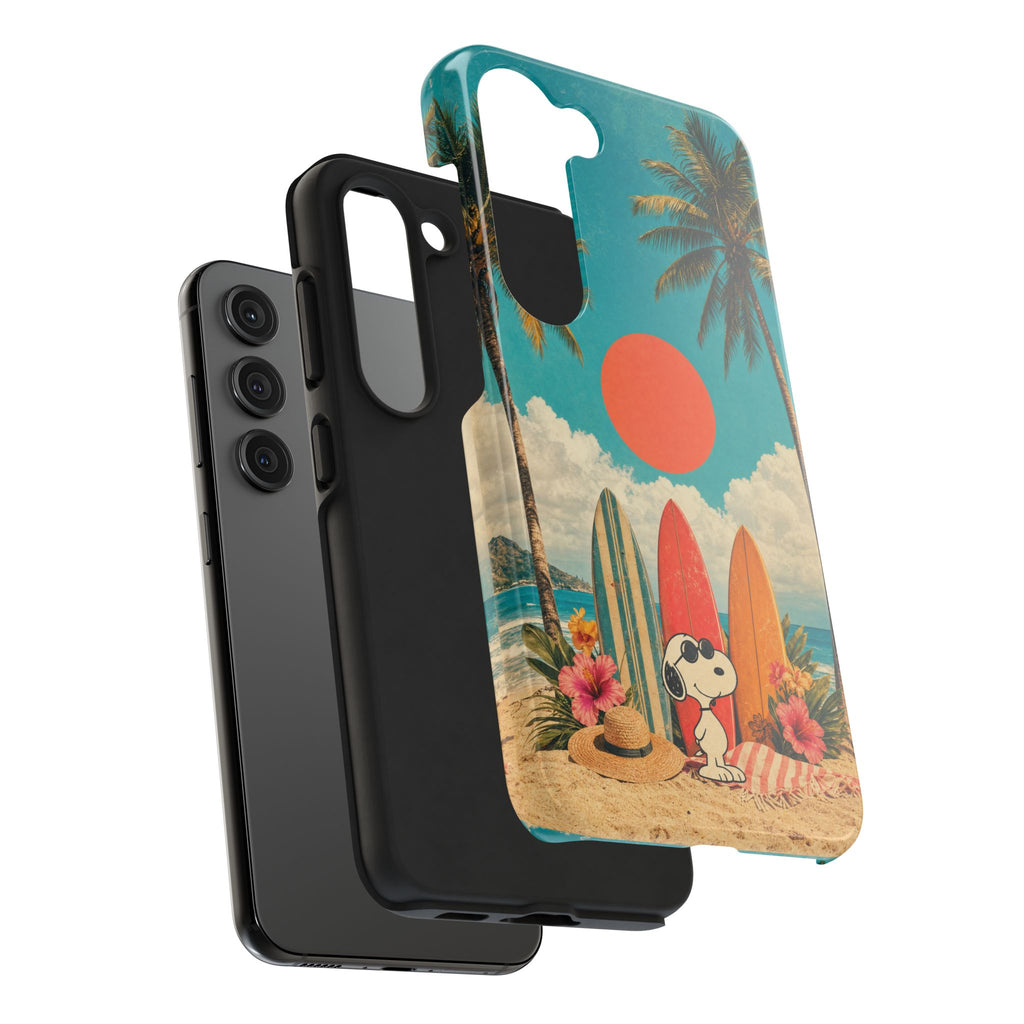 Retro Beach Sun Case