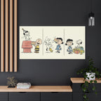 Peanuts Birthday Cake Canvas