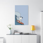 Summer Surf Poster Canvas