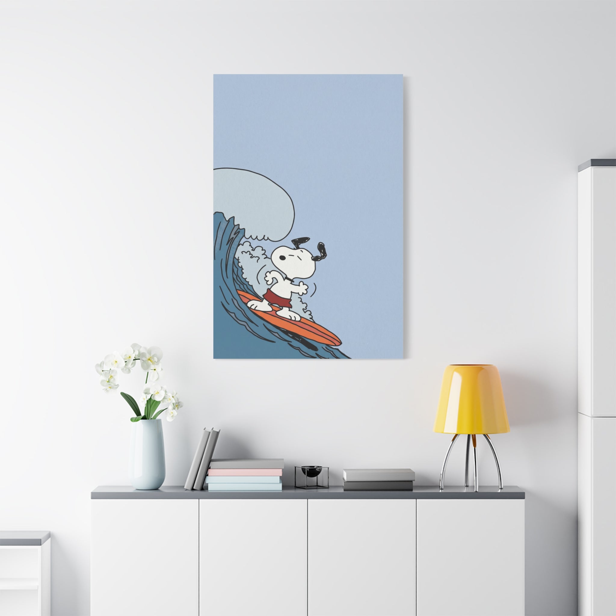 Summer Surf Poster Canvas