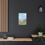 Snoopy Roller Coaster Canvas