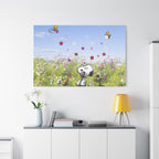 Autumn Leaf Pile Canvas