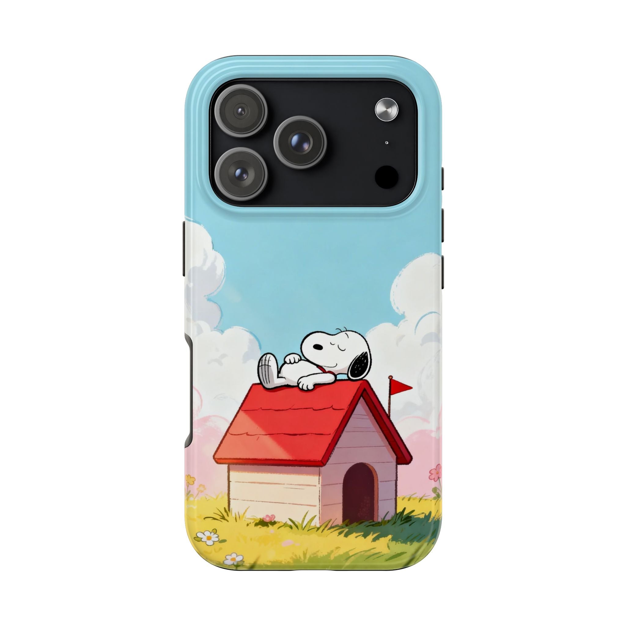 Relaxing Doghouse Phone Case
