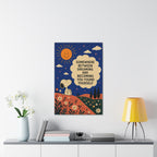 Snoopy Inspirational Quote Canvas
