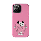 Pink Fuzzy Coat Case