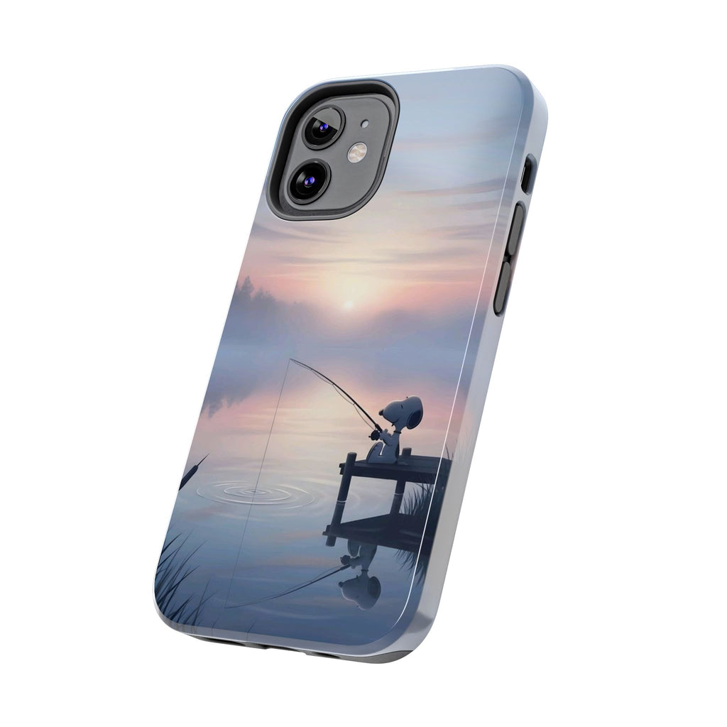 Sunset Fishing Phone Case