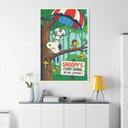 Snoopy Parachute Canvas